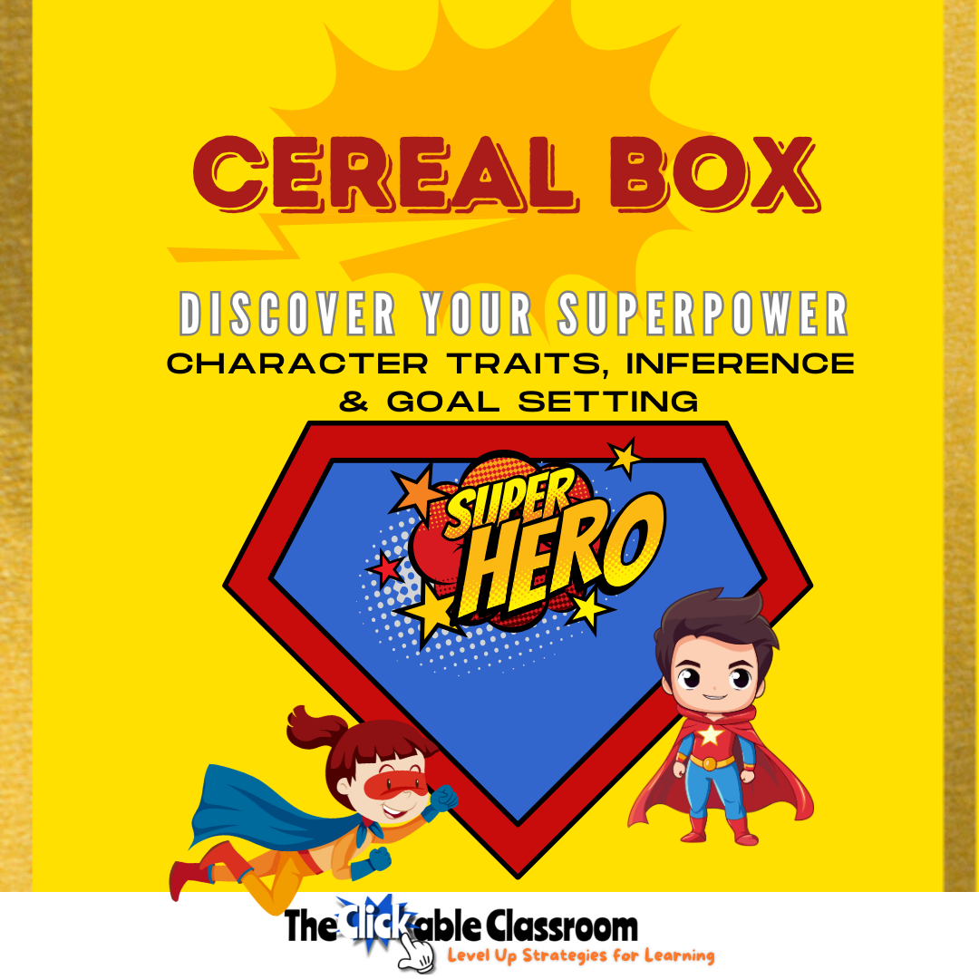 Cereal Box Super Hero